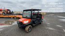 2019 Kubota RTV-X1140 4wd Utility Cart, LED Strobe, Windshield Tempered Glass, Pastic Canopy, Wire Harness Kit, Backup Alarm