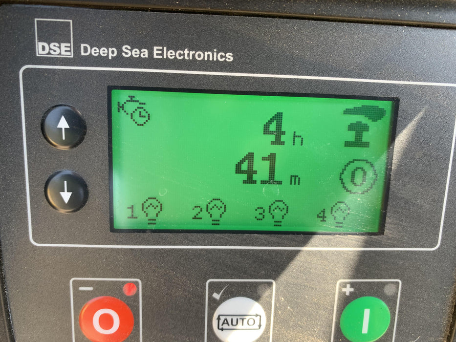 2021 Allmand NLV3GR (4) LED Light Fixture 350W, 23' Vertical Mast, 3kW Prime, Towable, Deep Sea L401, Leveling Jacks, Yanmar T4F 5.8hp