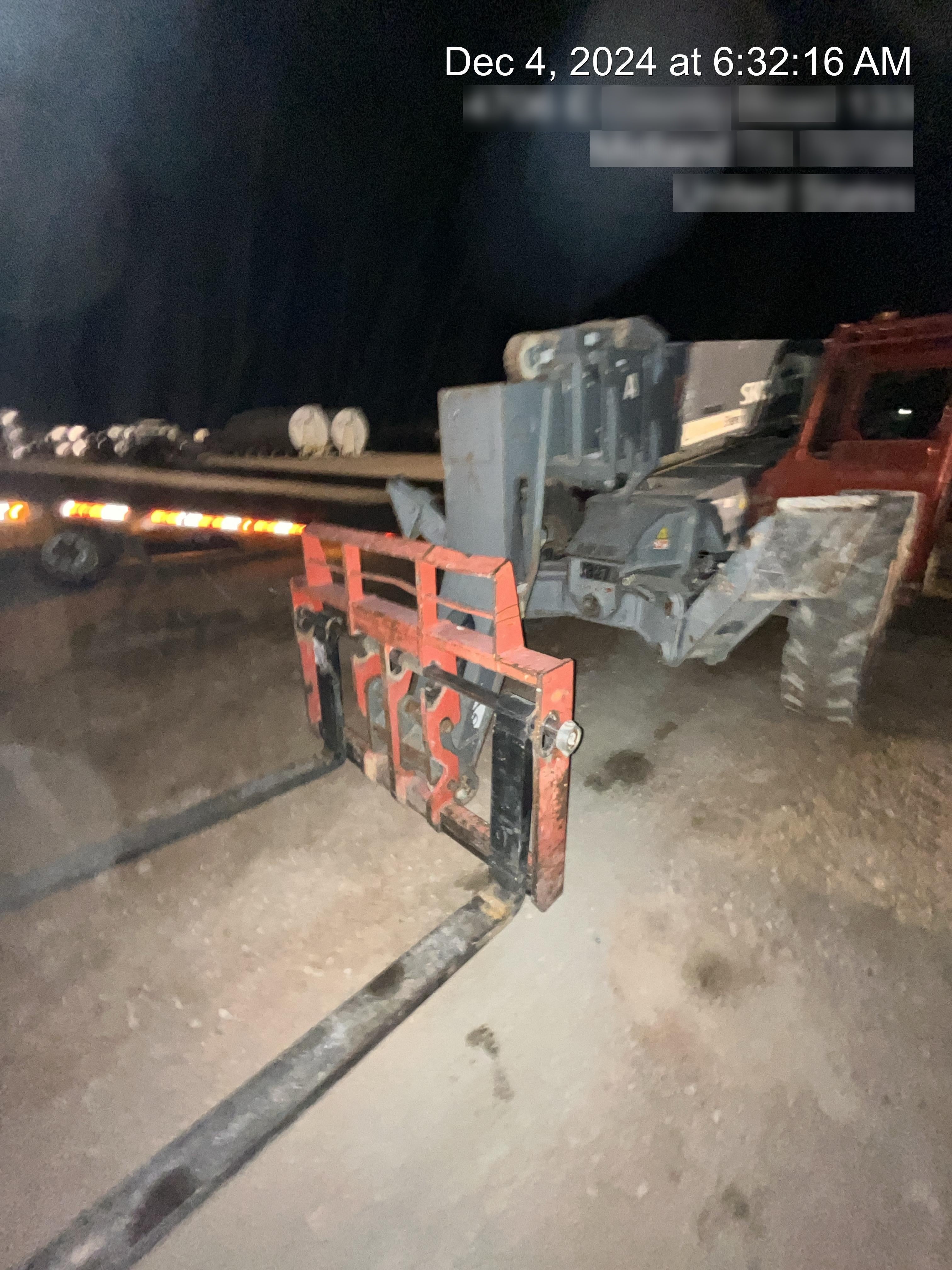 2018 Skyjack SJ1056 TH Skyjack 1056 TH Telehandler w/Open ROPS, Work Lights/Beacon, Solid Tires, 60" Carriage and Forks