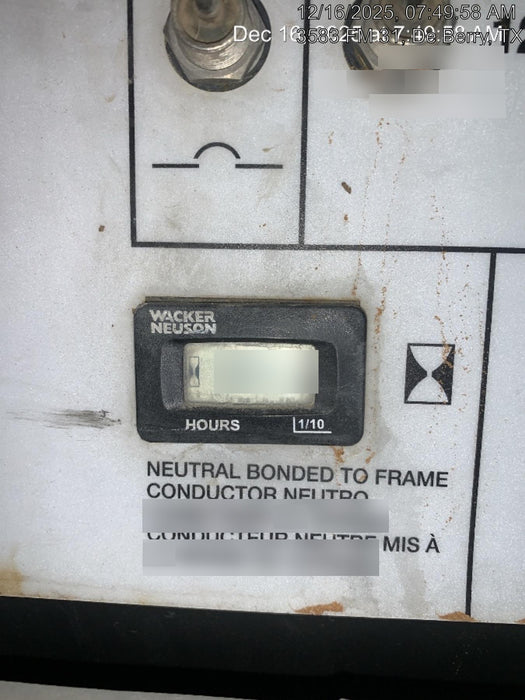 Wacker Neuson LTV6K-MH Wacker Neuson LTV6K Towable Light Tower