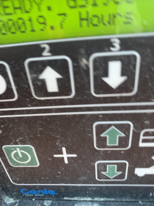 2020 Genie GS-1930 Solid Non Marking Tires, Beacon, Folding rails with half height swing gate