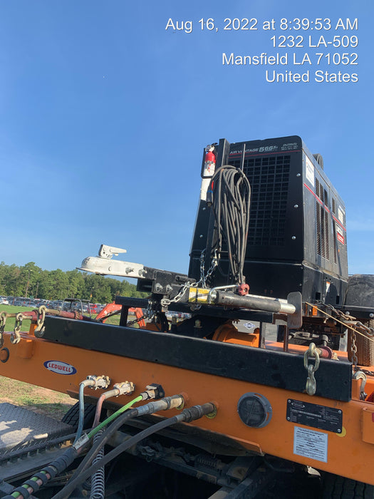 2018 Lincoln Electric Vantage 435 Lincoln Vantage 435 Welder Ready-Pak 3 w/Trailer, Fender/Light Kit, and Cable Rack