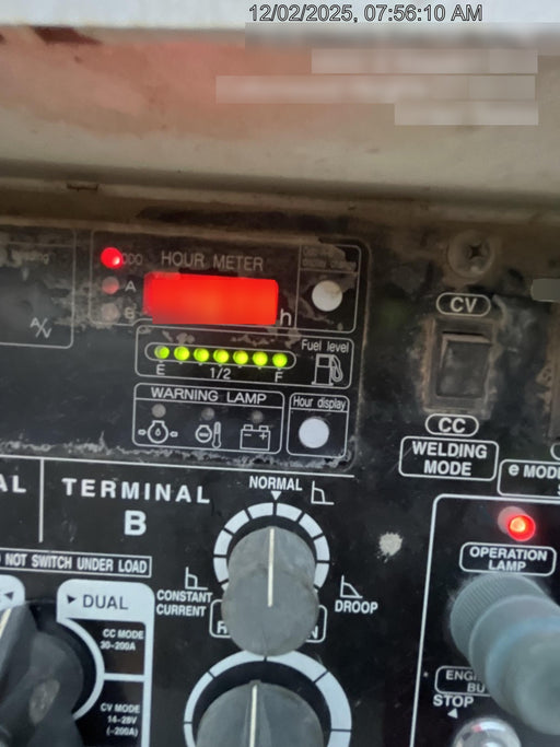 2020 Multiquip DLW400ESA4 400 amp Welder, 14kW, 120/240V, T4F Kubota, Trailer