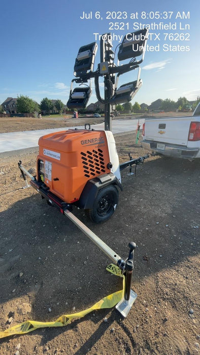2023 Generac MLT2 Diesel, Flex Switch 120V Input, Powerzone Controller, (4) 320W LED Lights, 4kW Generator, 39.9 Gal Fuel Tank, 2" Ball, T3