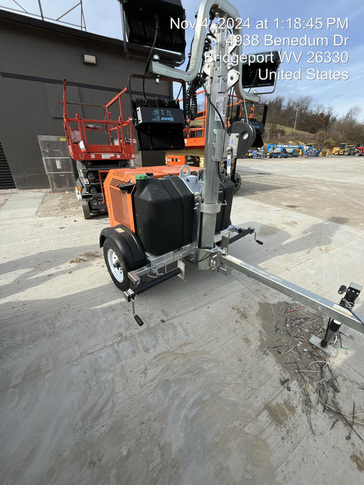 2024 Wanco WLTT-4MM4K Diesel, Deep Sea Controller, Shore Power Plug, Auto Start, (4) 350W LED Floodlights, 4kW Generator, 60 Gal Fuel Tank, 2" Ball, T3