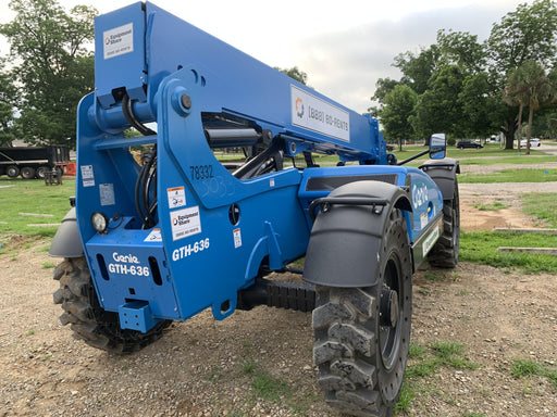 2020 Genie GTH-636 Canopy, Solid Tires, Work Lights, Beacon, Aux Hydraulics, Back up Alarm