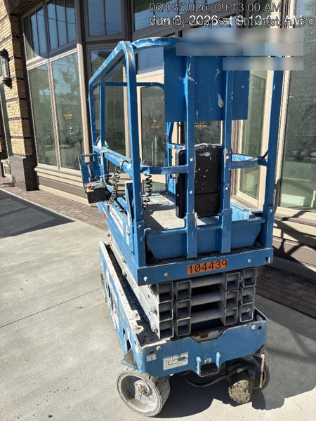2020 Genie GS-1930 Fixed rails with chain entry gate - Pre A92.20