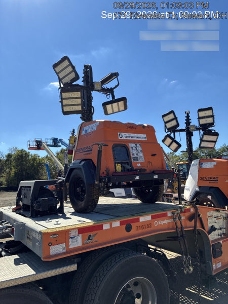 2024 Generac MLT2 Diesel, Flex Switch 120V Input, Powerzone Controller, 
(4) 320W LED Lights, 4kW Generator, 39.9 Gal Fuel Tank, 2" Ball, T3