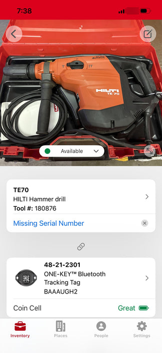 2021 HILTI TE 70-AVR
