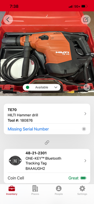 2021 HILTI TE 70-AVR