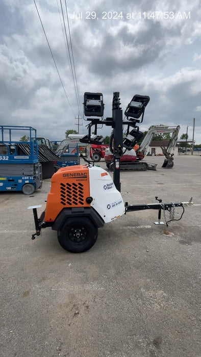 2023 Generac MLT2 Diesel, Flex Switch 120V Input, Powerzone Controller, (4) 320W LED Lights, 4kW Generator, 39.9 Gal Fuel Tank, 2" Ball, T3