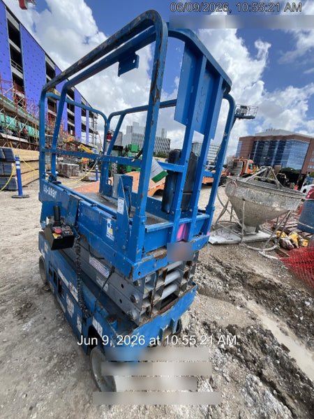 2019 Genie GS-1930 Fixed Rails with Chain Entry