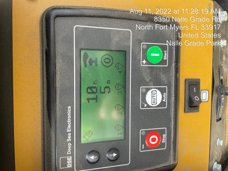 2022 Allmand NLV3GR (4) LED Light Fixture 350W, 23' Vertical Mast, 3kW Prime, Towable, Deep Sea L401, Leveling Jacks, Yanmar T4F 5.8hp