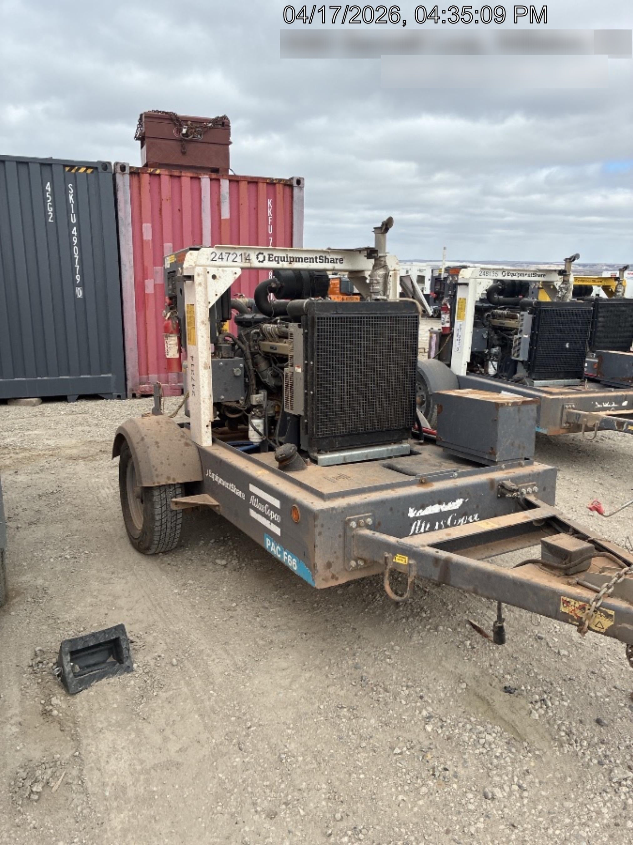 2022 ATLAS COPCO PAC F66 KD