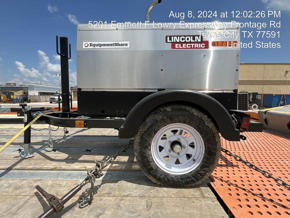 2024 Lincoln Electric LE400 Kubota V1505, Trlr, Cable Rack, Light Kit, ES Decals, T3