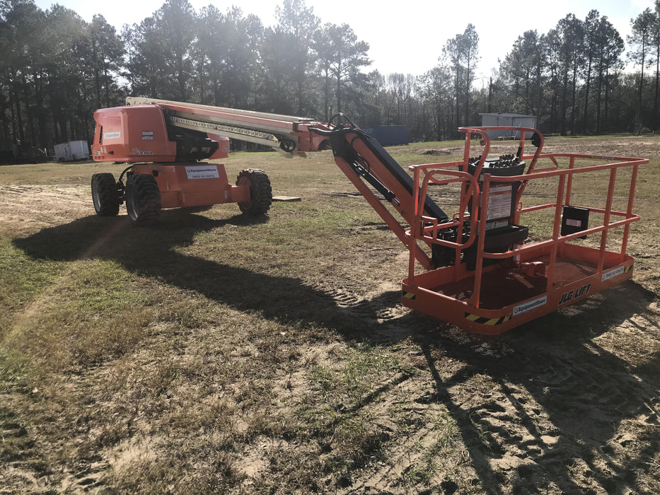 2020 JLG 660SJ ANSI, Deutz Diesel, 4wd, FF Tires, Inward Self Closing Gate, Tool Tray, Beacon, 7.5kW Generator
