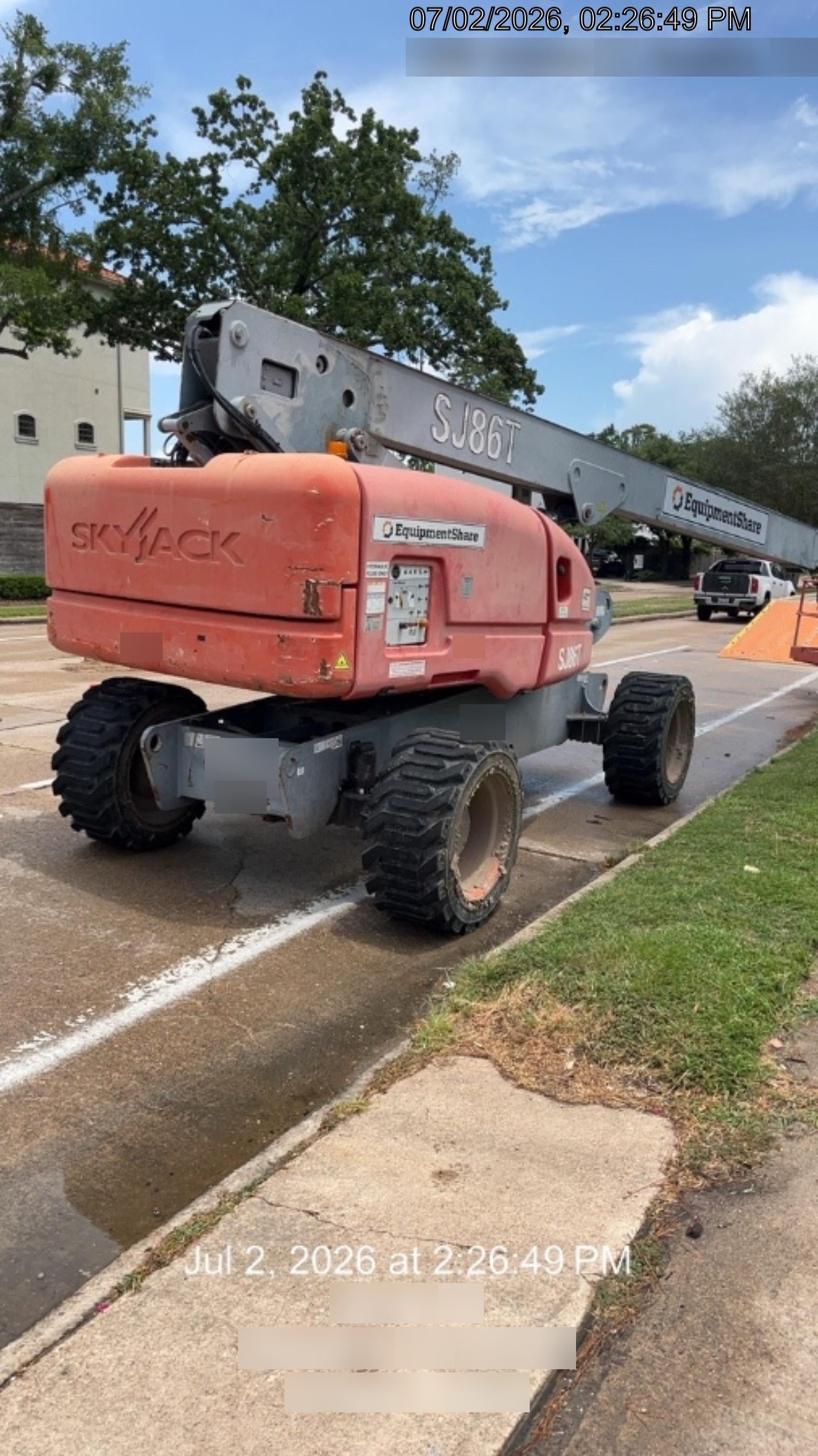 2018 SKYJACK SJ86T