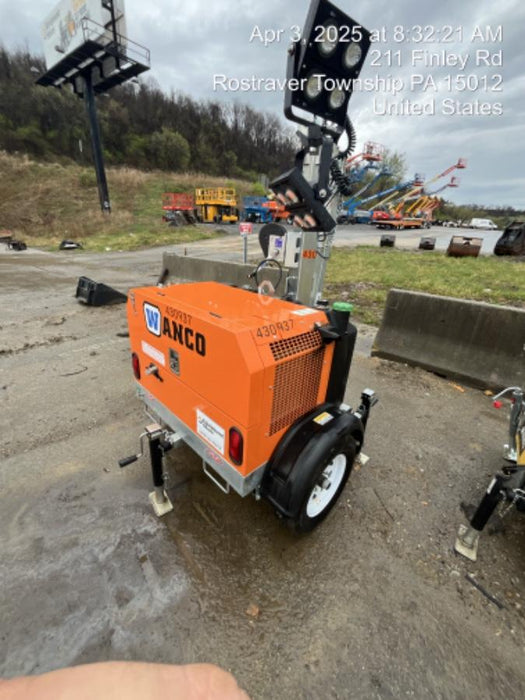 2024 Wanco WLTT-4MM4K Diesel, Deep Sea Controller, Shore Power Plug, Auto Start, (4) 350W LED Floodlights, 4kW Generator, 60 Gal Fuel Tank, 2" Ball, T3