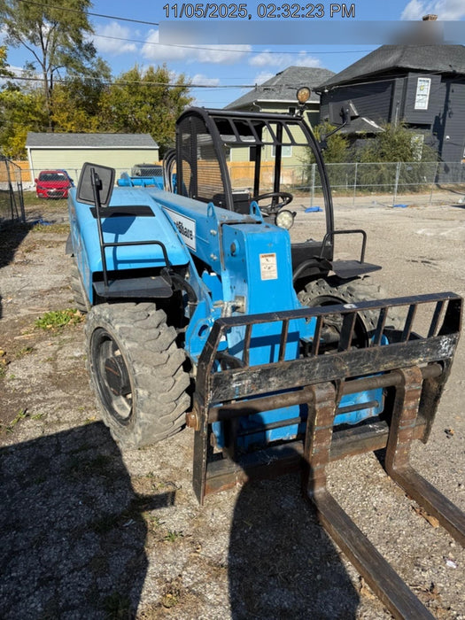 2019 Genie GTH-5519 Canopy, Solid RT Tires, LED Work Lights, Beacon 48" Carriage, 48" Forks