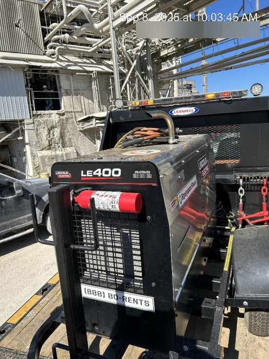 2024 Lincoln Electric LE400 Kubota V1505, Trlr, Cable Rack, Light Kit, ES Decals, T3