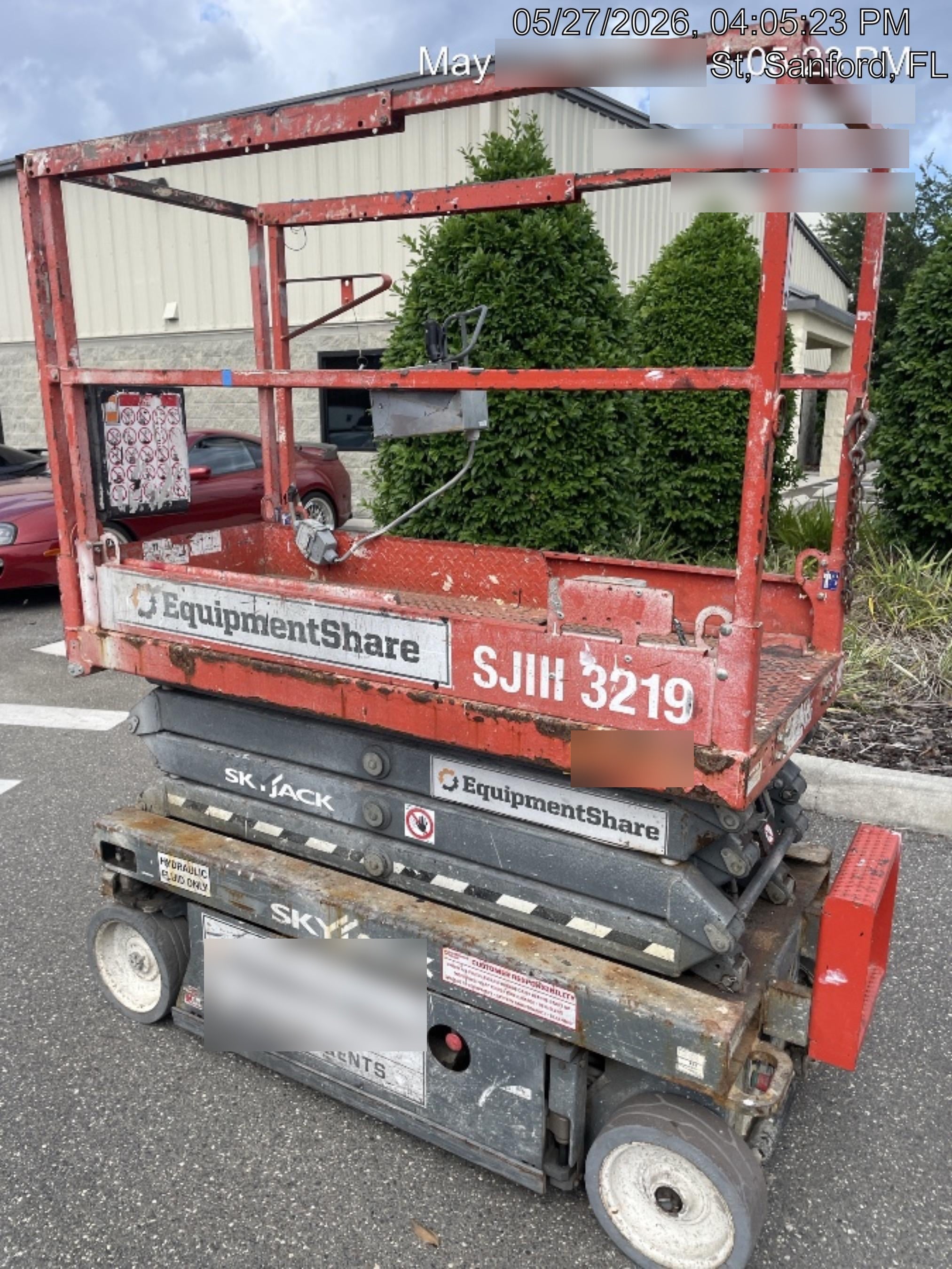 2019 Skyjack SJIII-3219 Standard w/Trojan Batteries