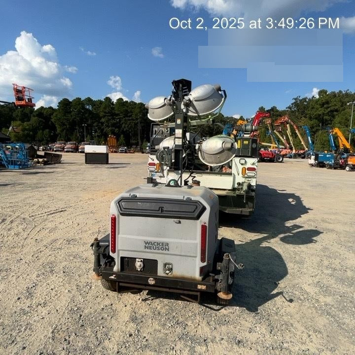 2019 Wacker Neuson LTV6L-MH Wacker Neuson LTV6L Mobile Light Tower w/Fuel Level Sensor Installed
