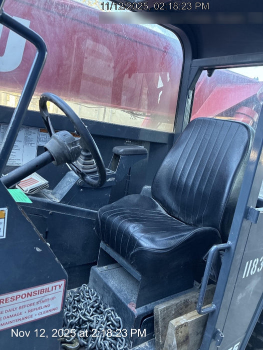 2018 Manitou MTA10055 Manitou MTA10055 - Canopy, Worklights, Beacon, 66" Carriage, 60" Forks, Solid Tires, Aux Hydraulics