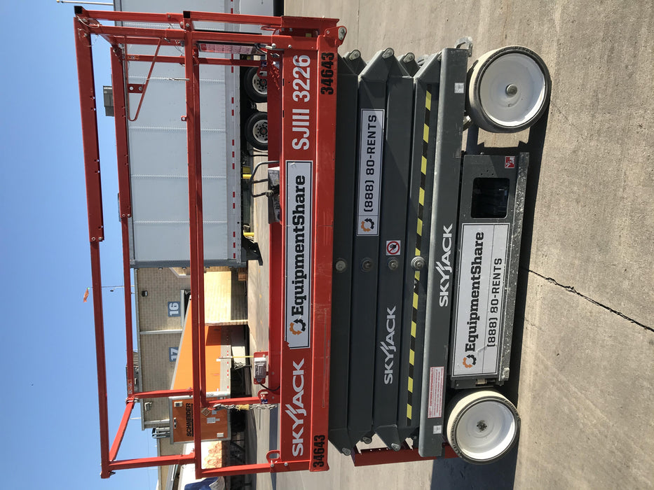 2019 Skyjack SJIII-3226 Standard Options, Trojan Batteries