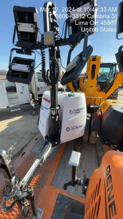 2023 Generac MLT2 Diesel, Flex Switch 120V Input, Powerzone Controller, 
(4) 320W LED Lights, 4kW Generator, 39.9 Gal Fuel Tank, 2" Ball, T3