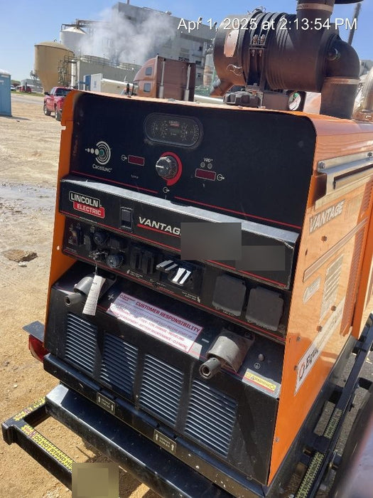 2021 Lincoln Electric Vantage 549X Ready Pak 3, ORANGE (includes trailer, cable rack, fender light kit)