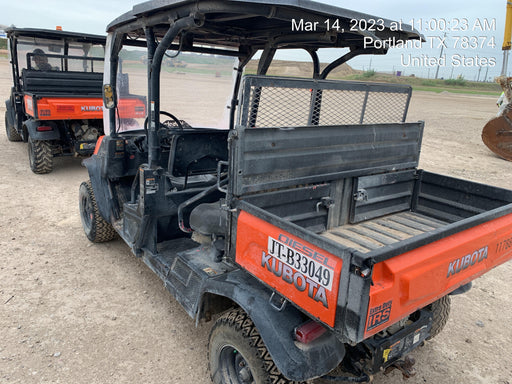 2020 Kubota RTV-X1140W-H 4WD, LED Strobe, Windshield Acrylic Clear, Plastic Canopy, Wire Harness Kit, Backup Alarm