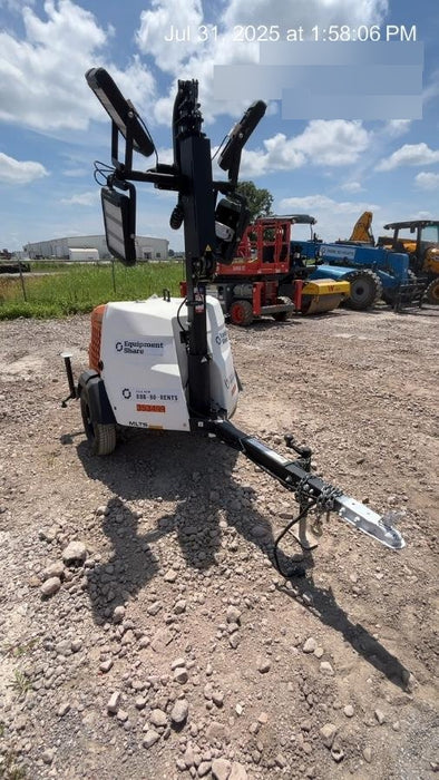 2023 Generac MLT2 Diesel, Flex Switch 120V Input, Powerzone Controller, (4) 320W LED Lights, 4kW Generator, 39.9 Gal Fuel Tank, 2" Ball, T3