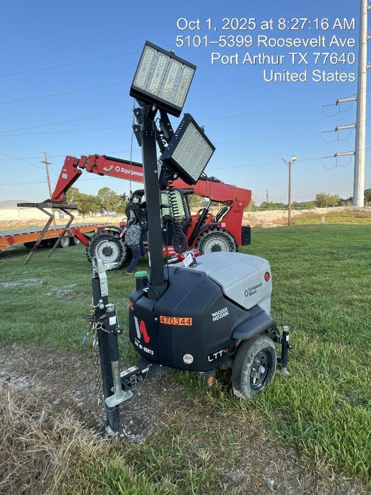 2024 Wacker Neuson LTT4 Diesel, Kohler KDW702, Deep Sea Controller, Auto Start, LED 320W, Bypass Outlet, T3