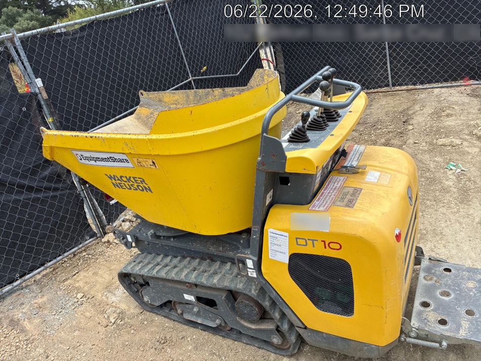 2019 WACKER NEUSON DT10