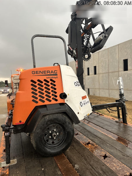 2024 Generac MLT2 Diesel, Flex Switch 120V Input, Powerzone Controller, 
(4) 320W LED Lights, 4kW Generator, 39.9 Gal Fuel Tank, 2" Ball, T3