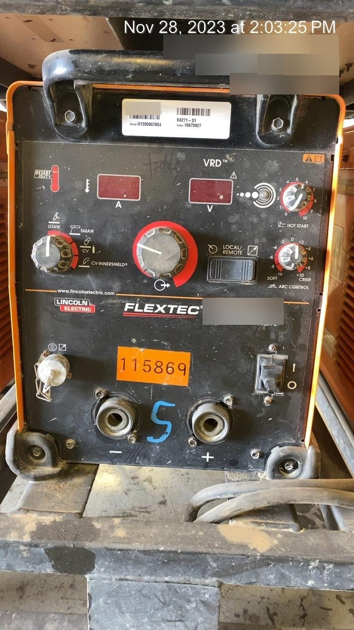 2020 LINCOLN ELECTRIC FLEXTEC 350X