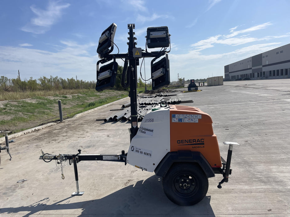 2023 Generac MLT2 Diesel, Flex Switch 120V Input, Powerzone Controller, (4) 320W LED Lights, 4kW Generator, 39.9 Gal Fuel Tank, 2" Ball, T3