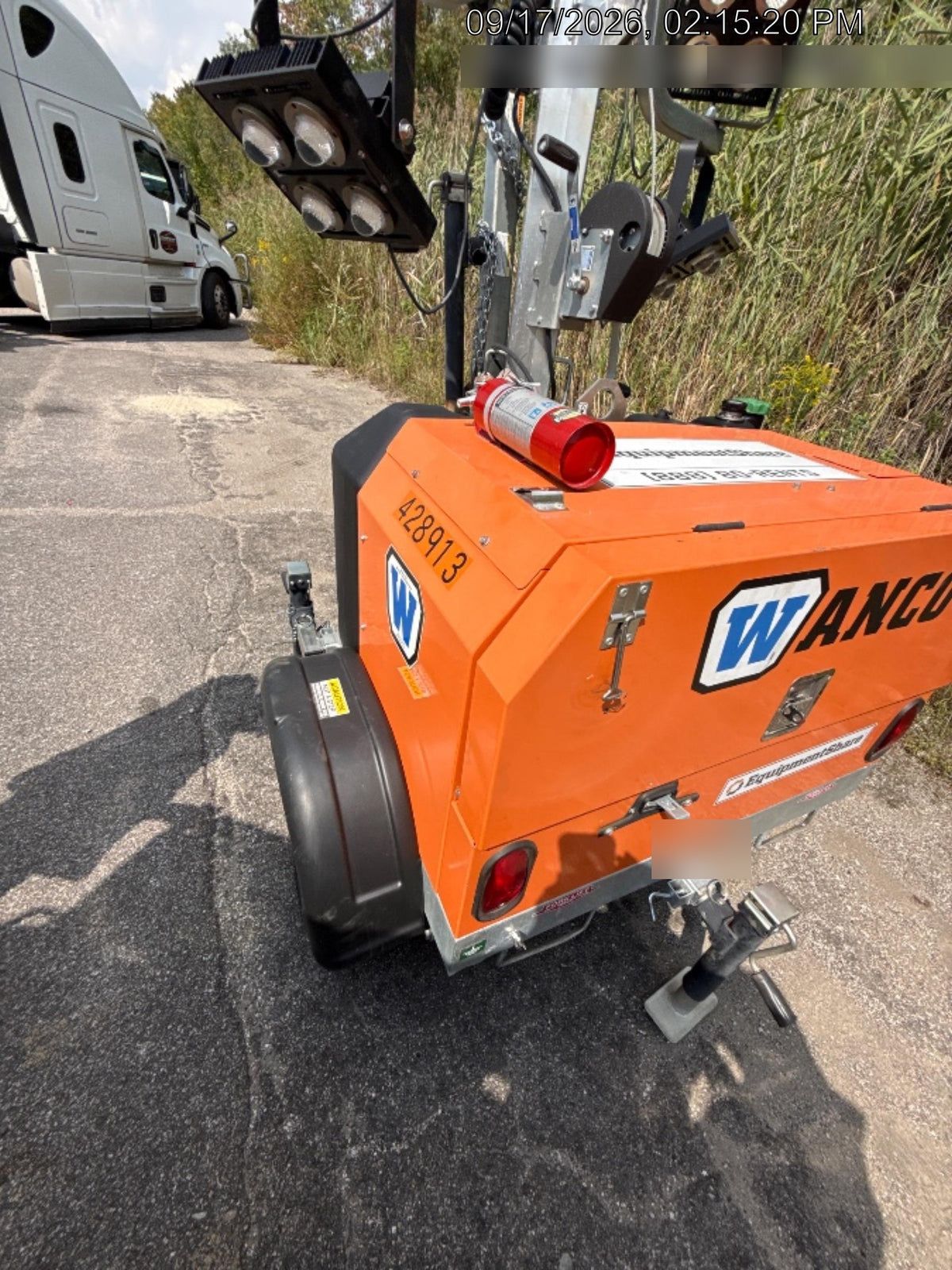 2024 Wanco WLTT-4MM4K Diesel, Deep Sea Controller, Shore Power Plug, Auto Start, (4) 350W LED Floodlights, 4kW Generator, 60 Gal Fuel Tank, 2" Ball, T3