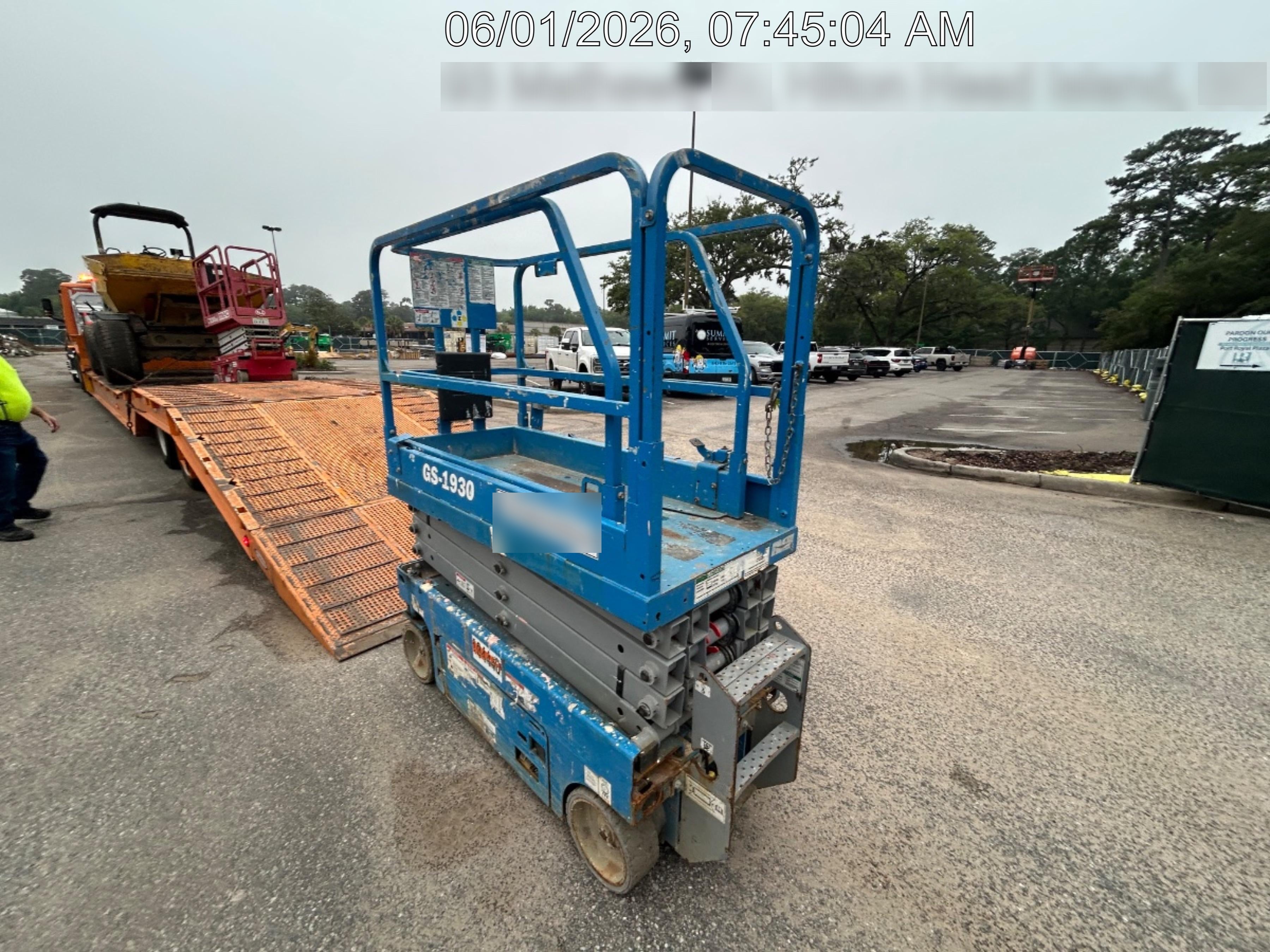 2020 Genie GS-1930 Fixed rails with chain entry gate - Pre A92.20