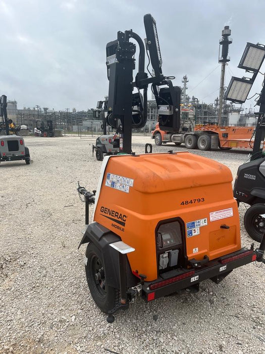 2025 Generac MLT6SMDS Diesel, Mitsubishi / Final Tier 4 Engine, 10.5 HP @ 1800 RPM, (4) 320W G4 LED's, Brushless Excitation, Capacitor Regulated, Vertical Mast, Manual Winch, 5kW Export Power, Power Zone Auto Light Controller