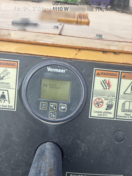 2019 VERMEER RTX450