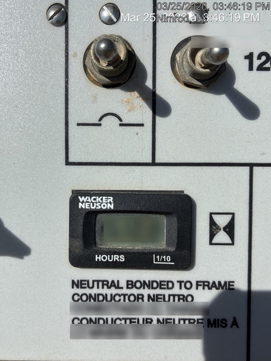 2019 Wacker Neuson LTV6L-MH Standard Options, ES Track Hardware, Fuel Level Sensor