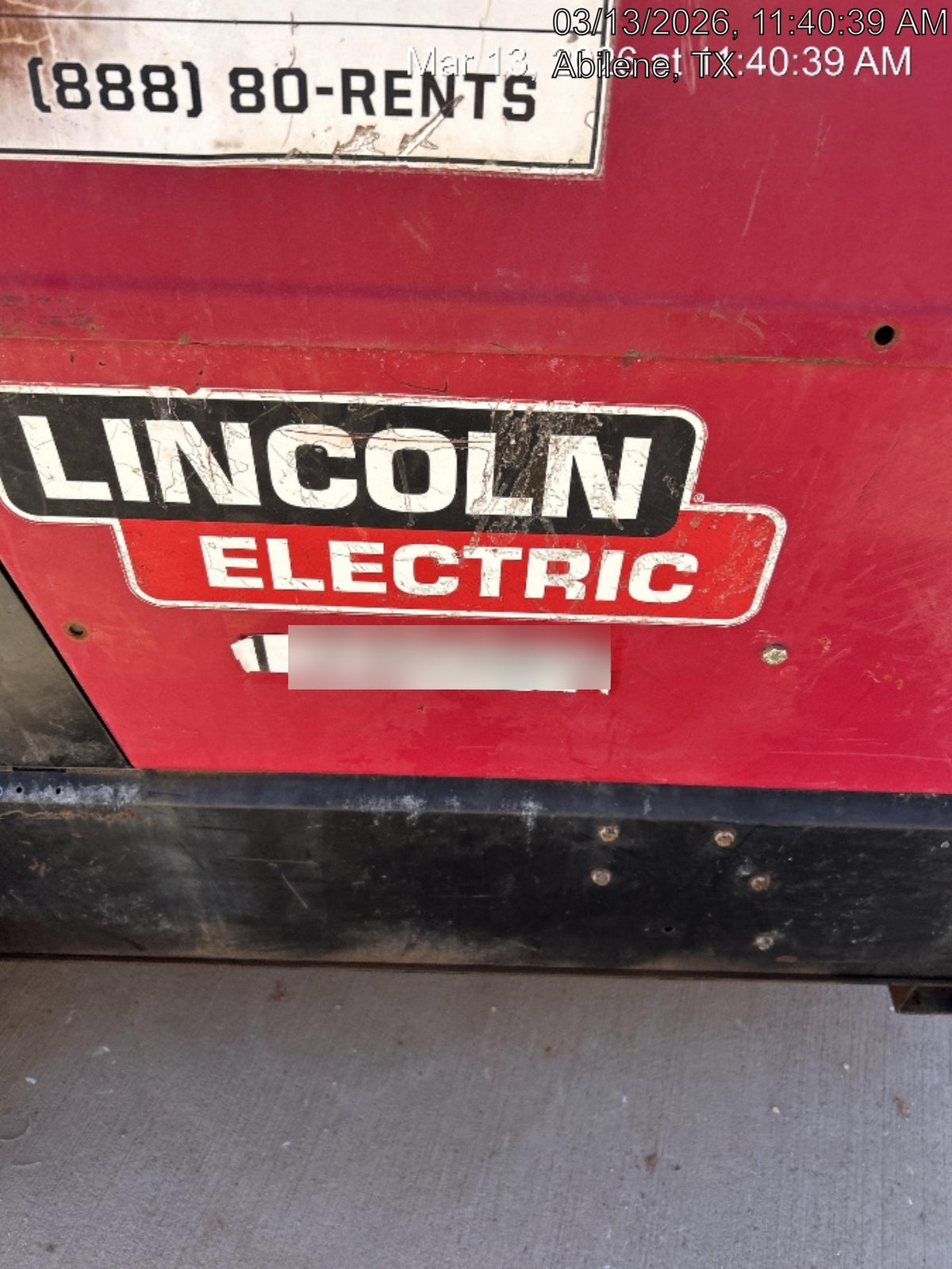 2021 Lincoln Electric Ranger 305 LPG Ranger® 305 LPG Engine Driven Welder
(Kohler®) One-Pak