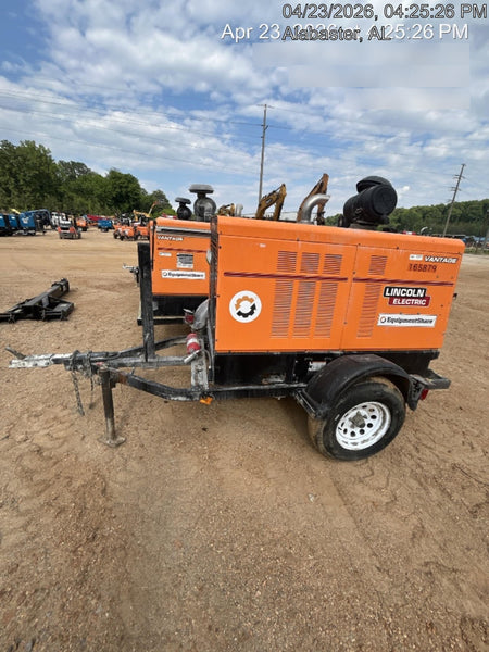 2021 Lincoln Electric Vantage 549X Ready Pak 3, ORANGE (includes trailer, cable rack, fender light kit)