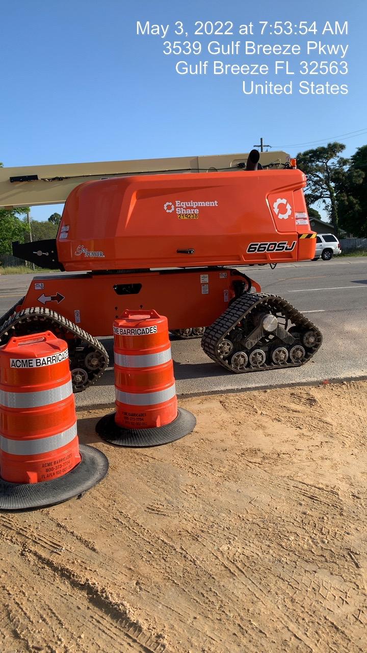 2022 JLG 660SJ Quad Track