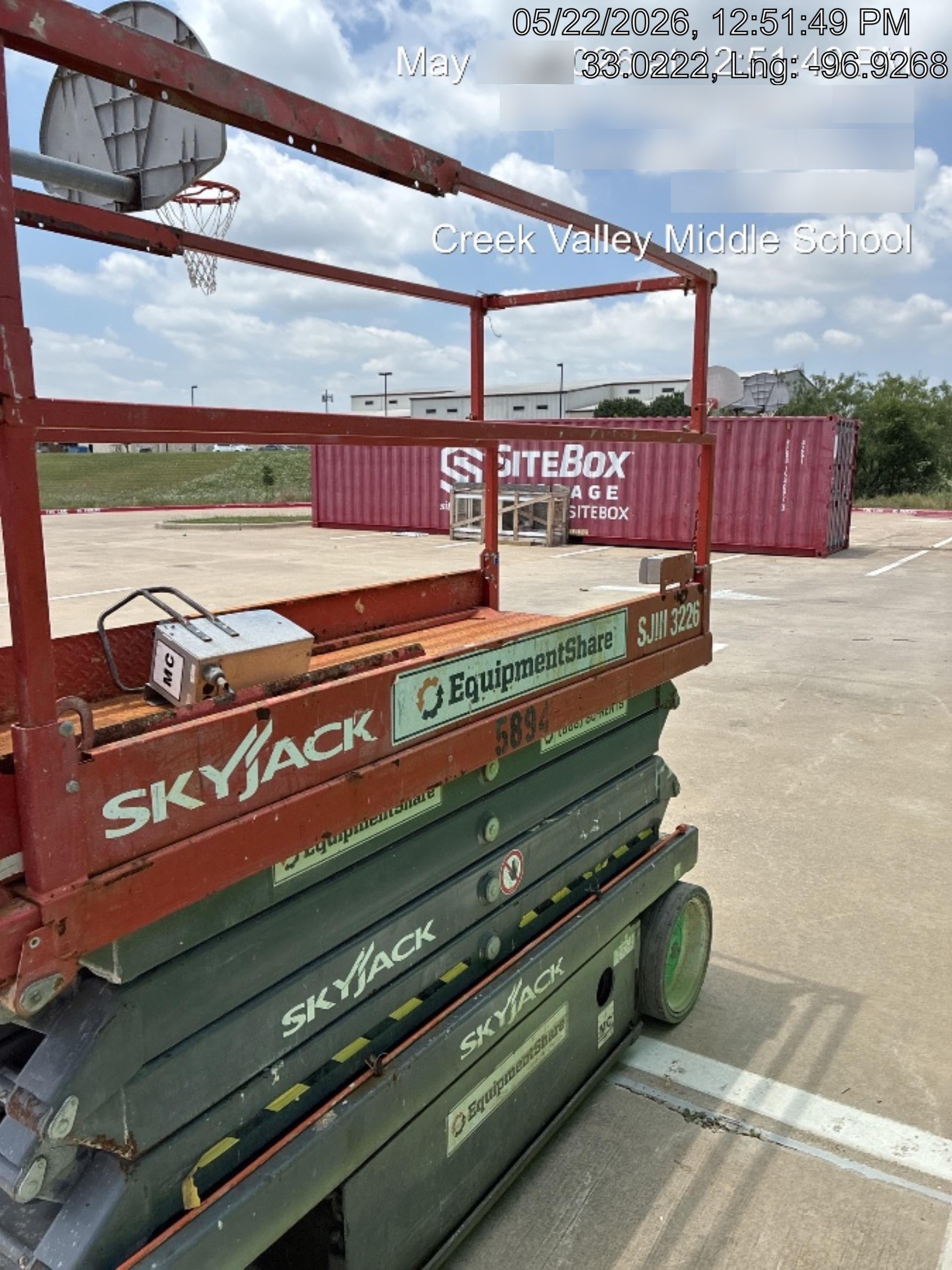 2017 Skyjack SJIII-3226 Skyjack SJ3226, Trojan Battery Set, Extended Warranty 5yr/5k hr