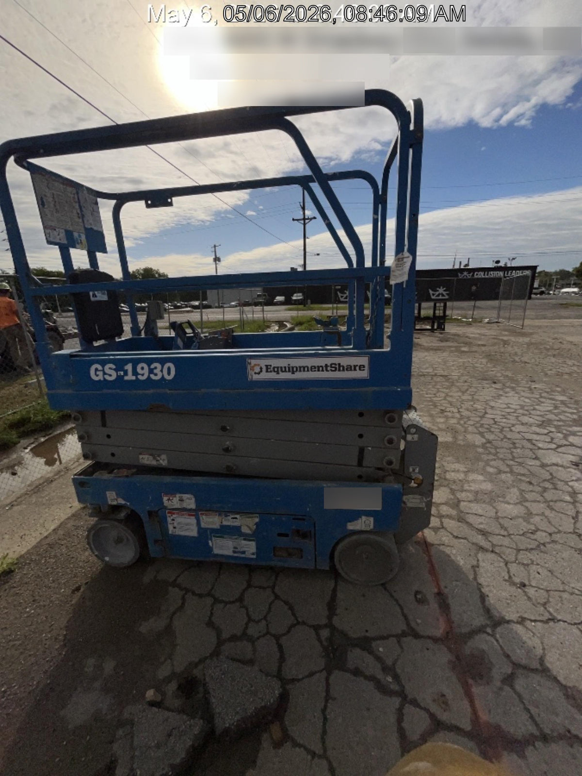 2019 Genie GS-1930 Fixed Rails with Chain Entry
