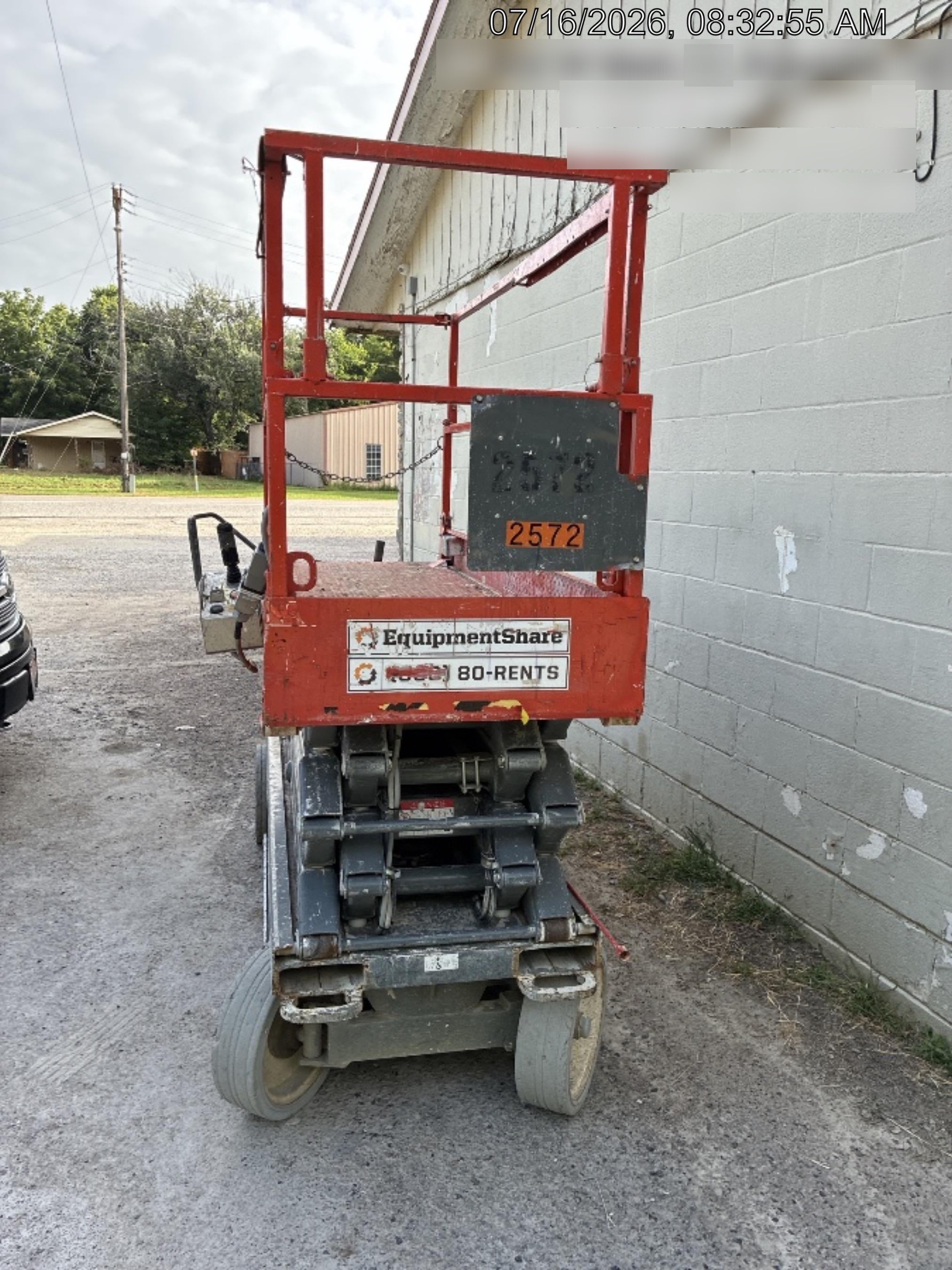 2016 Skyjack SJIII-3226 Standard Options