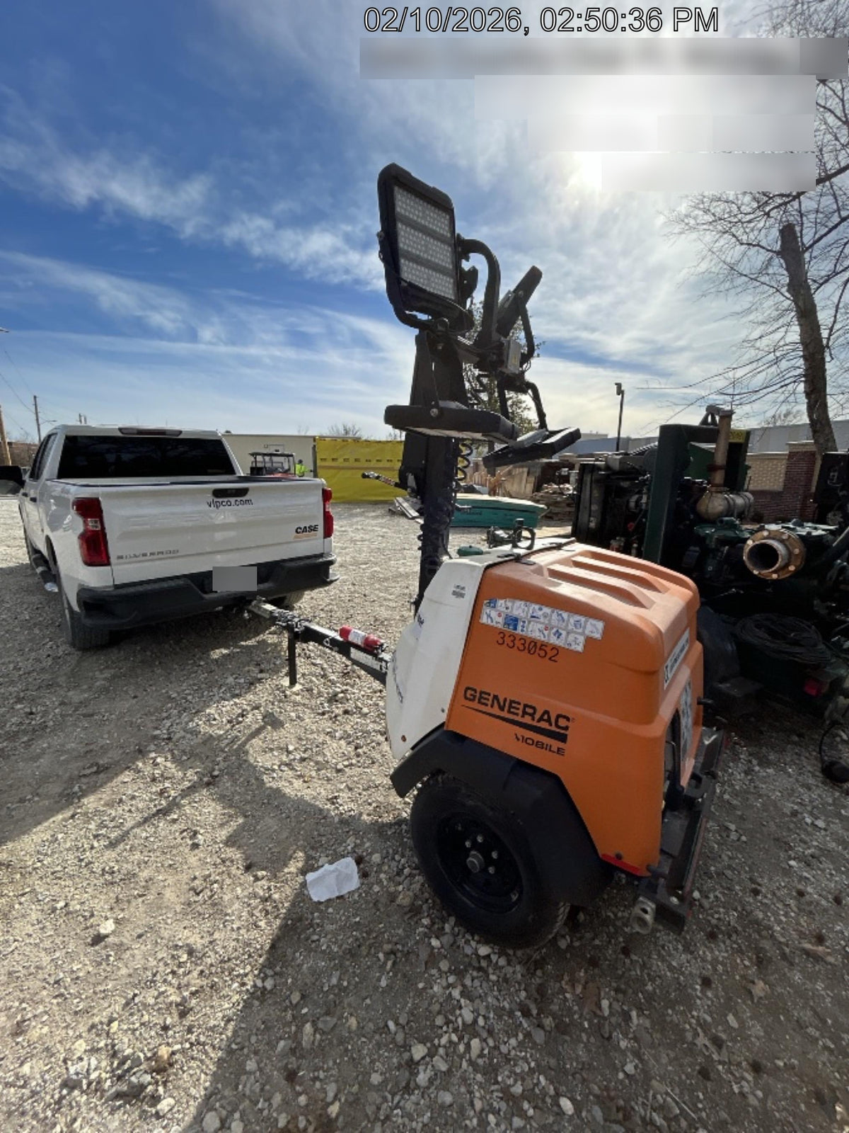 2023 Generac MLT2 Diesel, Flex Switch 120V Input, Powerzone Controller, (4) 320W LED Lights, 4kW Generator, 39.9 Gal Fuel Tank, 2" Ball, T3