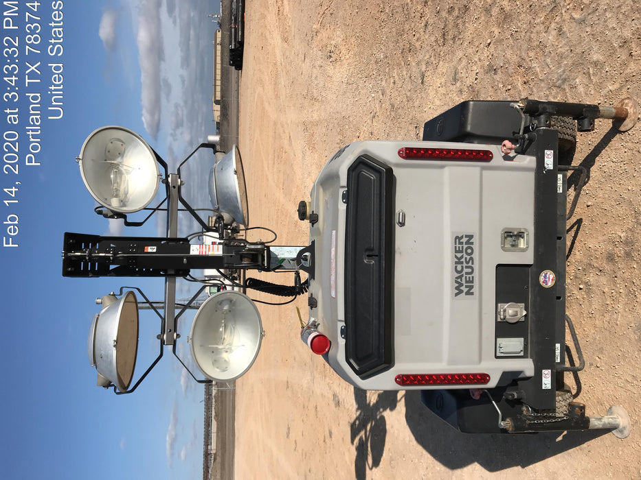 Wacker Neuson LTV6K-MH Wacker Neuson LTV6K Towable Light Tower